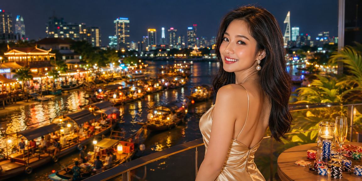 Người dùng trải nghiệm cá cược trên điện thoại tại vùng Mekong