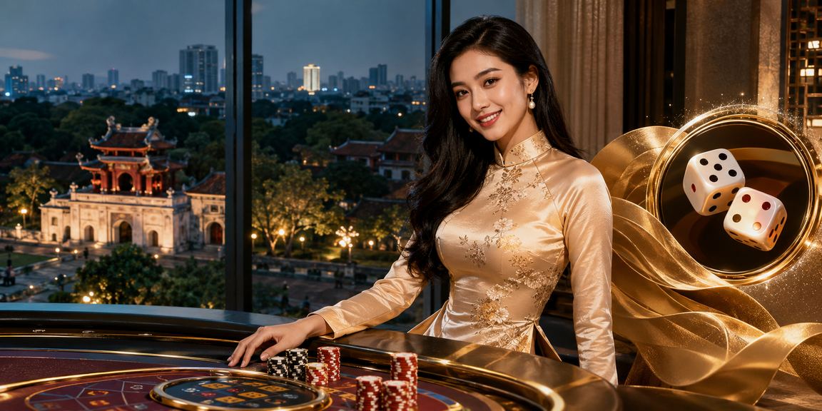 Cảnh casino và cá cược trực tuyến đặc trưng tại Việt Nam với giao diện điện thoại