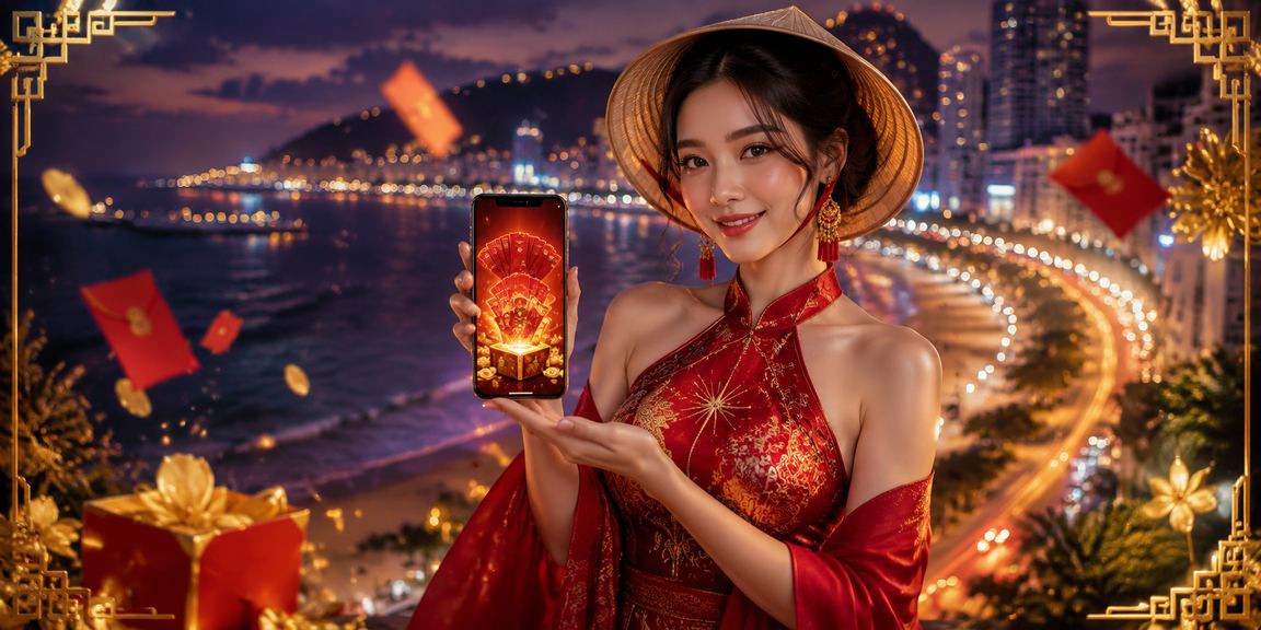 Phong bì đỏ may mắn và ưu đãi bonus tại bãi biển Vũng Tàu
